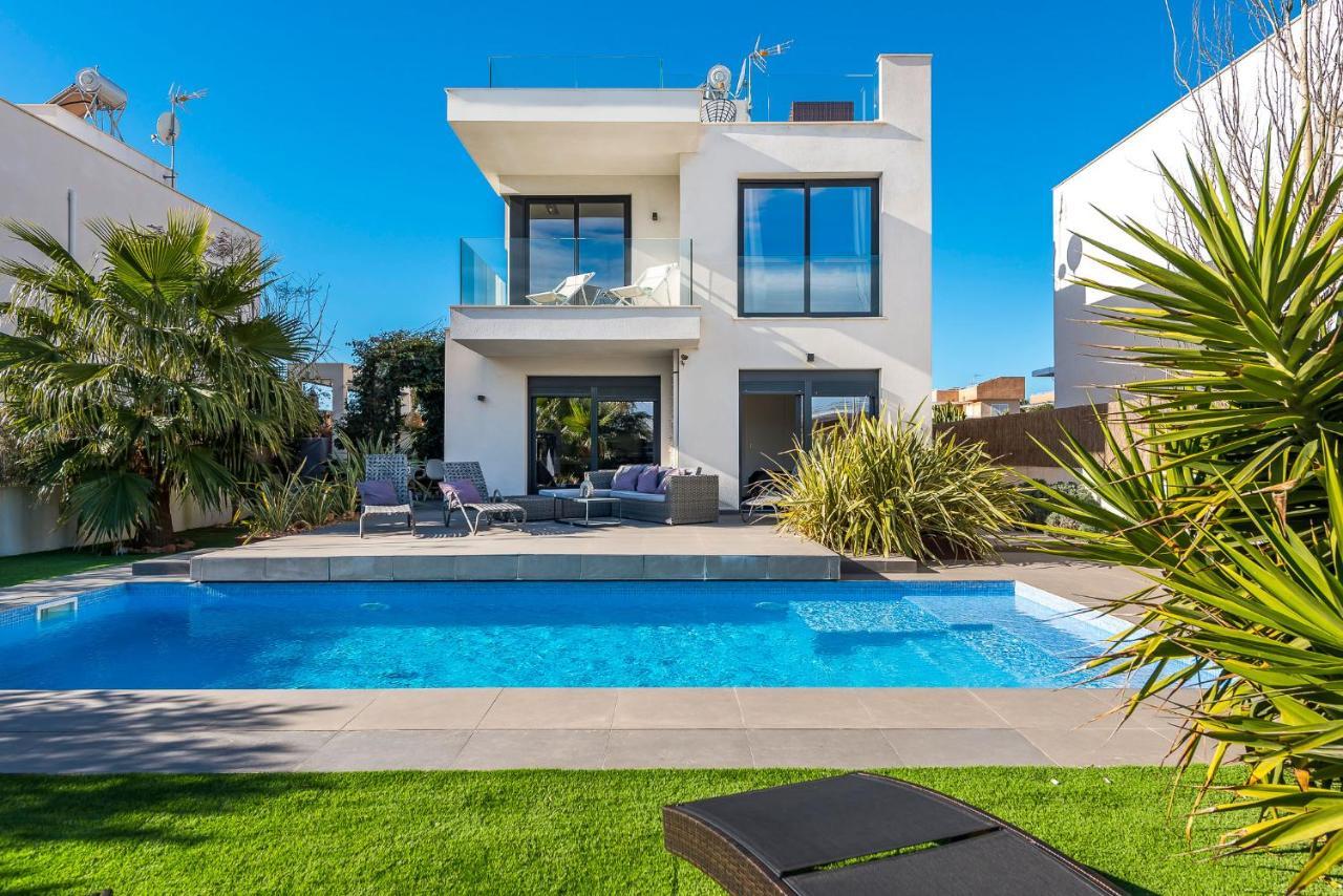 Villa 11 Oasis Del Mare, 5Min Strand, Wifi, Klima, Fussbodenheizung Sa Ràpita Exterior foto